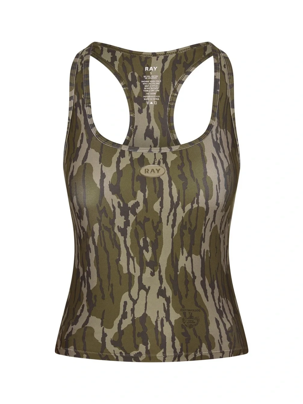 RAY mossy oak camo foldover leggings and tank